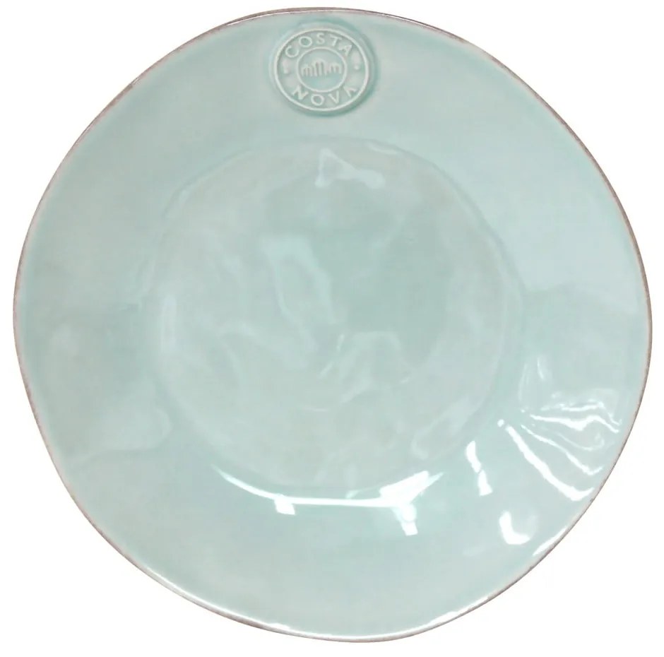 Piatto da dessert in gres turchese , ⌀ 21 cm Nova - Costa Nova