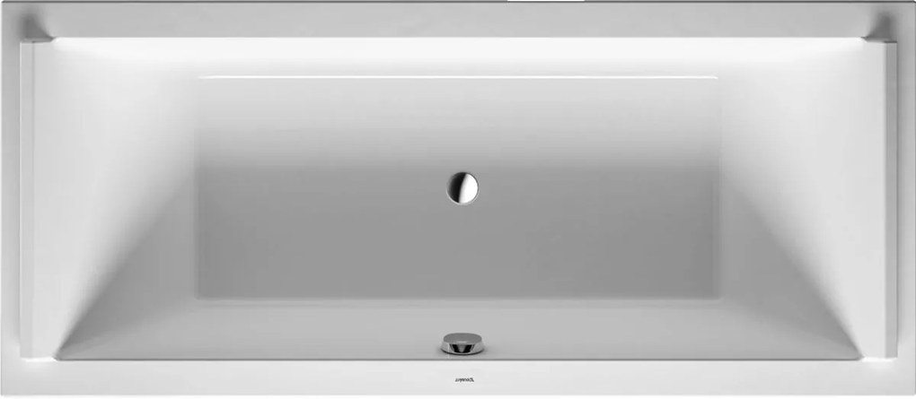Duravit Starck vasca da bagno rettangolare 180x80 cm bianco 700338000000000