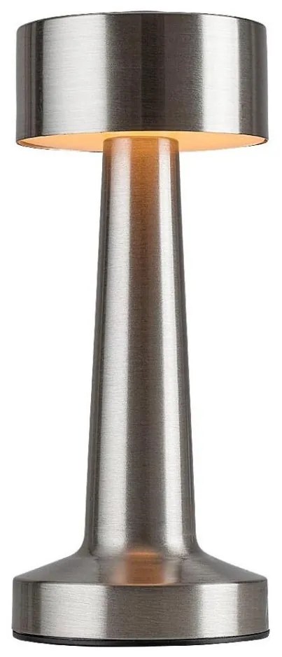 Rabalux 74208-LED Lampada da tavolo ricaricabile SENAN LED/2,7W/5V 1200mAh cromo