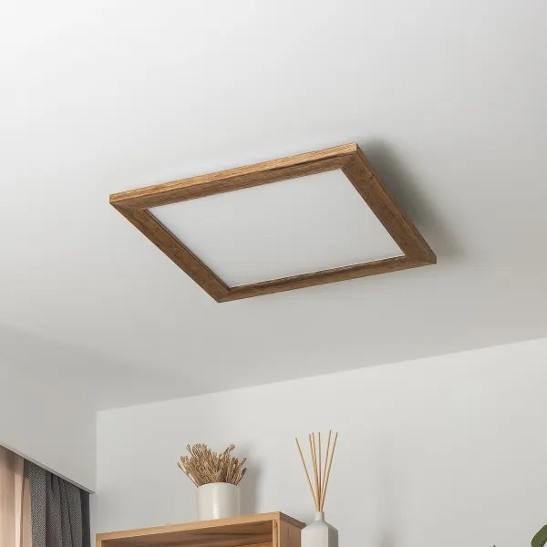 Brilagi - Luce LED dimmerabile SLIMFRAME WOOD LED/36W/230V 49,5x49,5 cm + +TC