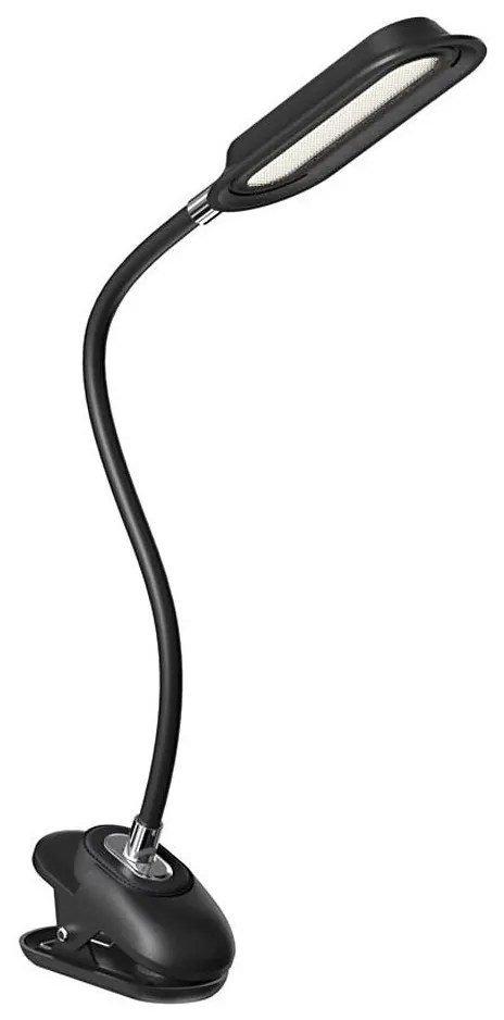 Immax 08998L - Lampada da tavolo dimmerabile LED+CCT con clip CLIP 7,5W/230V nera