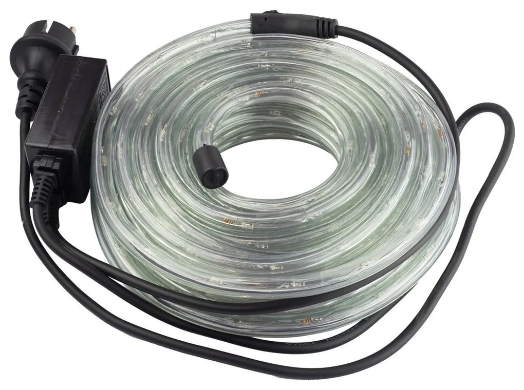 Tubo LED Natalizio 10m IP44 Colore Bianco Caldo 2500 - 2800 °K