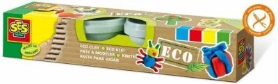 Set di Plastilina SES Creative Eco 4 colori