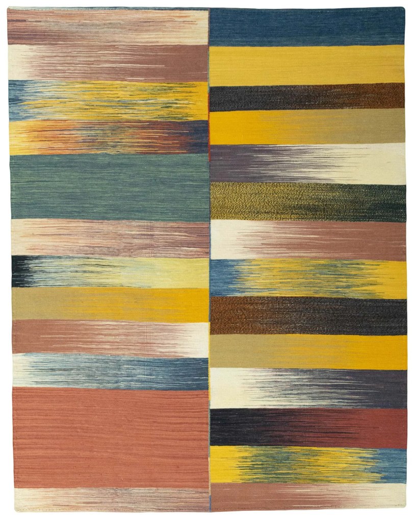 Kilim Tappeto 200x160 (Iran) Tessuto A Mano