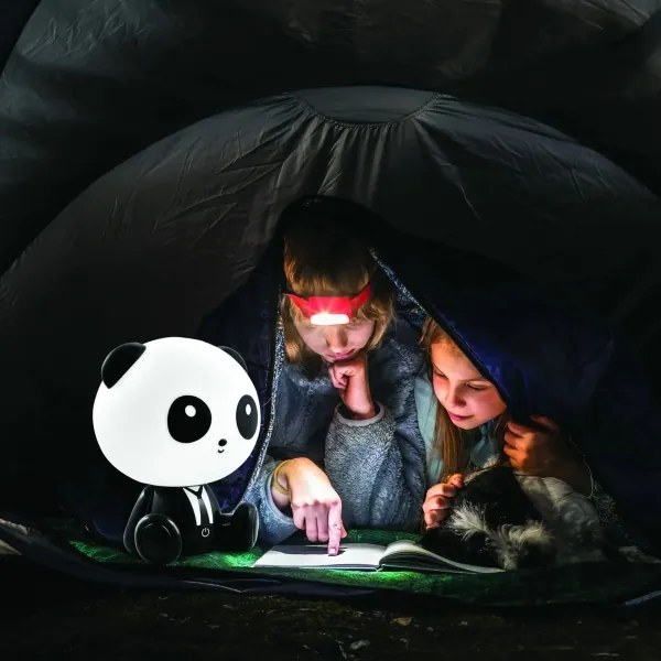 Lampada a LED dimmerabile per bambini PANDA LED/2,5W/3,7V 1200 mAh