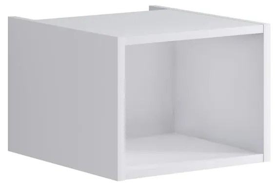 Pensile bagno Brera laccato opaco bianco P 45.3 x L 39.9 x H 30 cm
