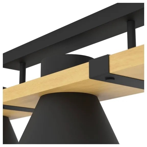 Eglo 43955 - Plafoniera MACCLES 3xE27/15W/230V