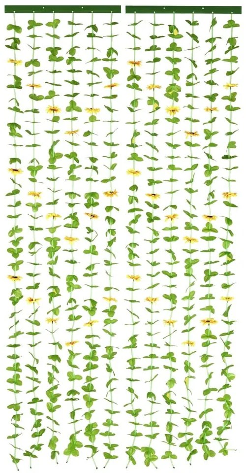 Tenda gialla/verde alla porta 90x190 cm Sunflowers – Maximex