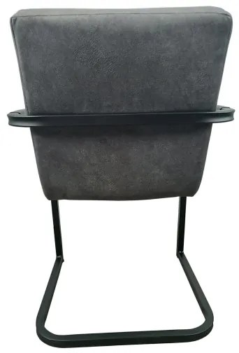 Sedia da pranzo BART grigia