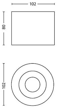 Philips 53300/30/16 - Faretto LED dimmerabile PHASE LED/4,5W/230V