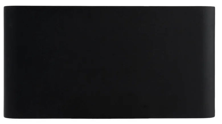 Applique LED 12W Bidirezione IP65 CCT Bianco Variabile - Nera Colore Bianco Variabile CCT