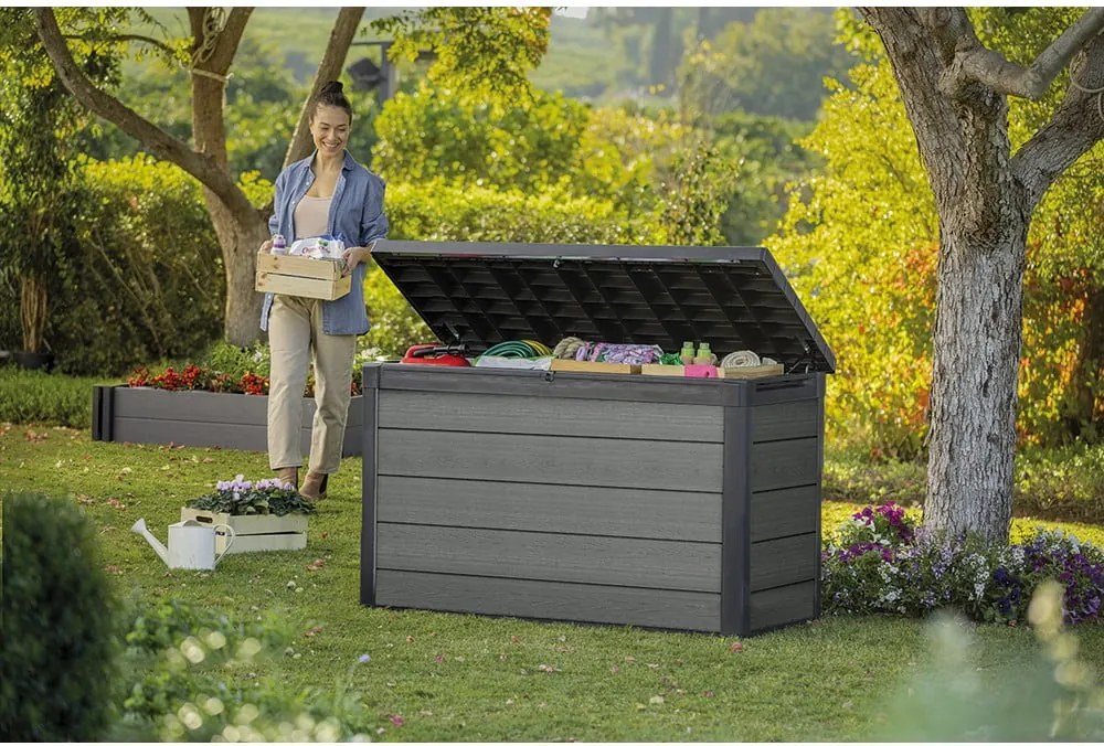 Scatola da giardino grigia Cortina - Keter