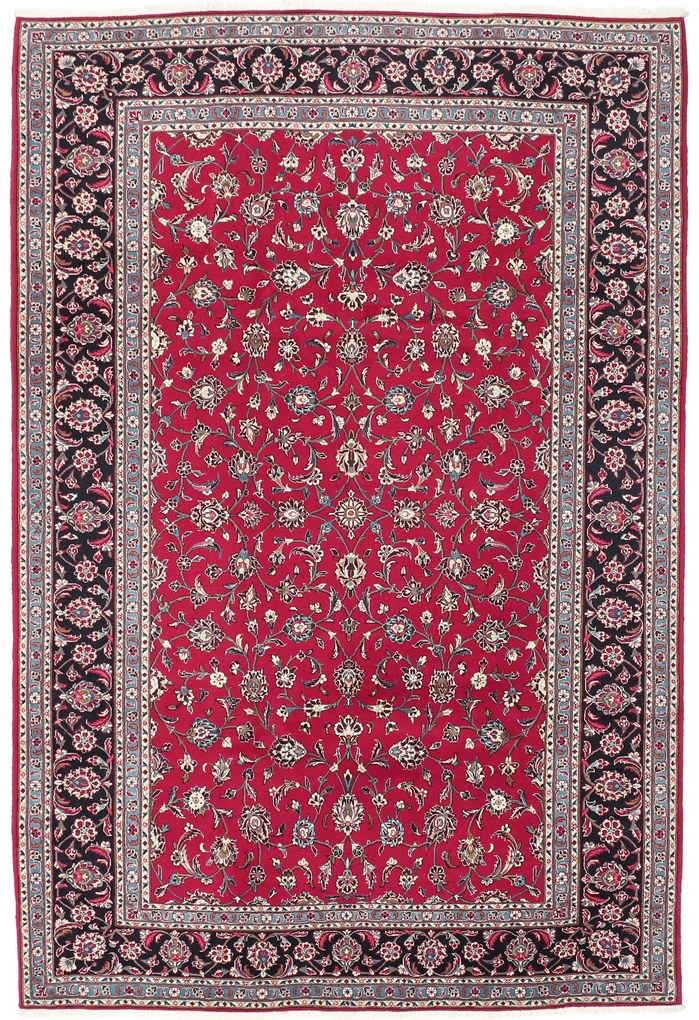 Kashan Tappeto 300x200 (Iran) Annodato A Mano