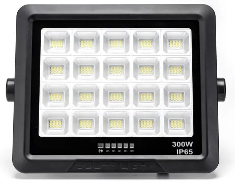 Aigostar - LED Faro solare dimmerabile LED/300W/3,4V IP65 + +TC