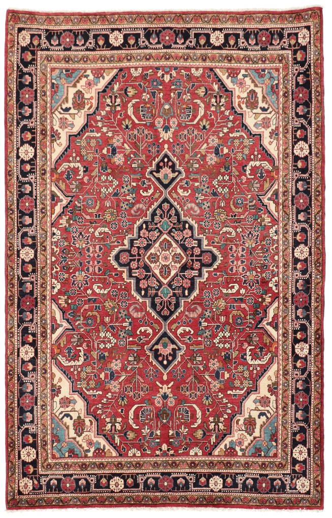 Malayer Tappeto 140 x 210 (Iran) Annodato A Mano