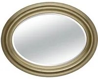 Mobili2g - specchiera in foglia oro rotonda- misure: l.78 x h.78 x p.5