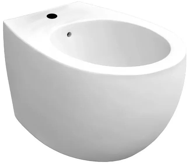 Bidet sospeso bianco lucido dinasty AZZURRA CERAMICA L 37 x H 31 x P 51 cm