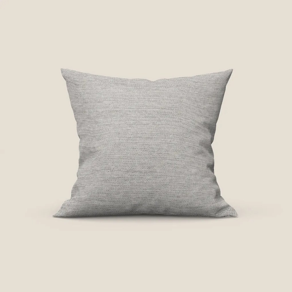 Tobago cuscino disponibile in diversi colori realizzato in tessuto fiammato simil cotone impermeabile T19 panna