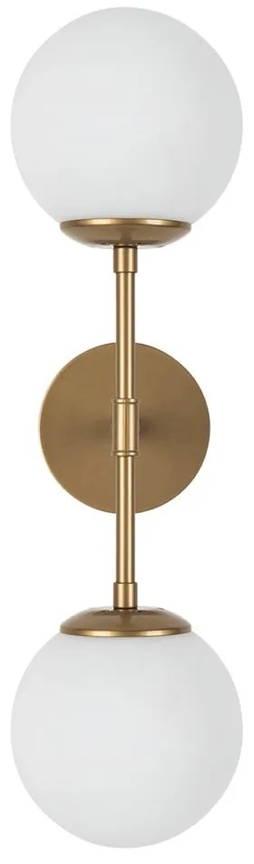 Lampada da parete color oro, lunghezza 58 cm Kruva - Squid Lighting