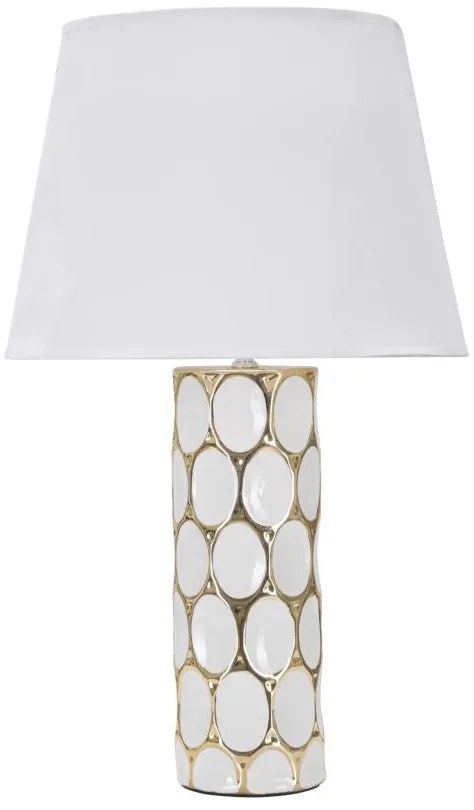 Lampada da Tavolo Elegante Glam Carv ø 34,5x56 cm