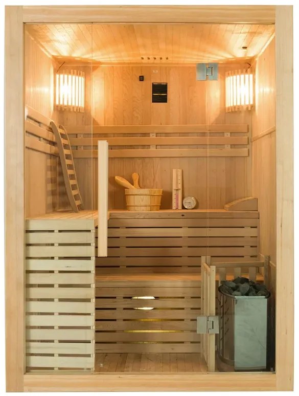 Sauna finlandese FRANCE SAUNA Vapore Sense 4 L 150 x P 150 x H 200 cm