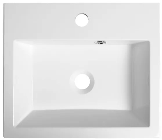 Sapho - Lavabo da appoggio ORINOKO 42x36 cm ceramica/bianco
