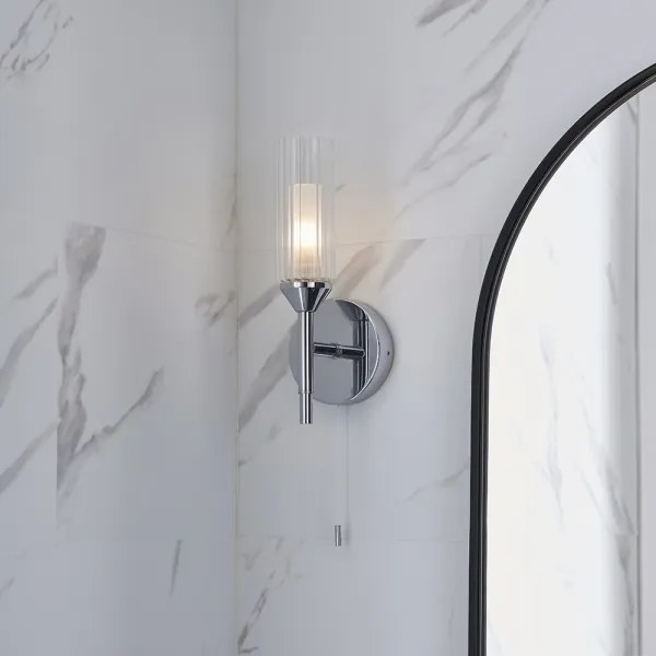 Endon 97171 - Applique da bagno NATORI 1xG9/3W/230V IP44 cromo lucido