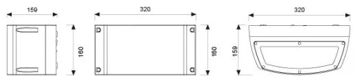 Blues Big Monodirezionale 2X60W E27