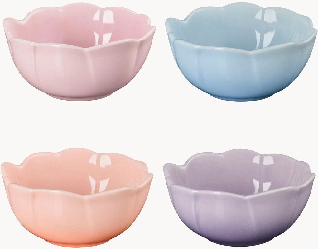 Set di 4 ciotole Petal