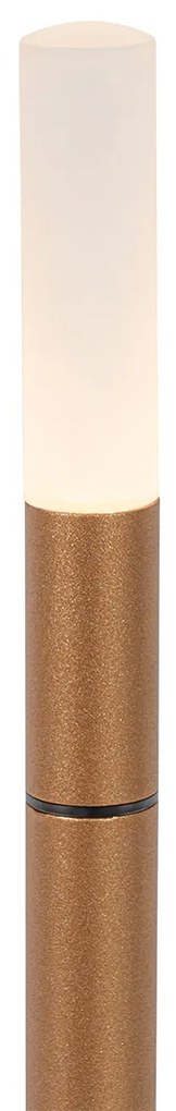 Lampada da tavolo da esterno oro con LED con dimmer touch ricaricabile - Sjarel