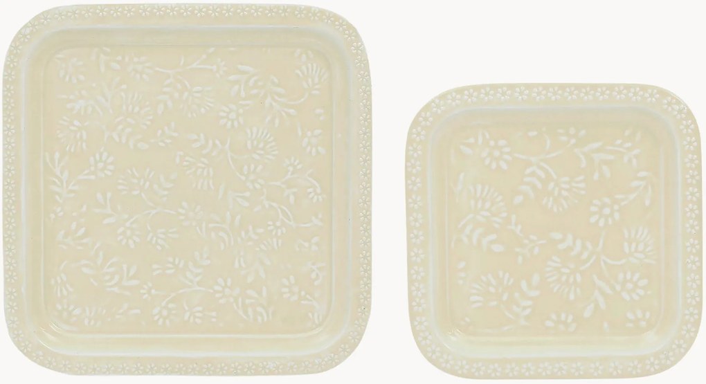 Set di 2 vassoi Baroque