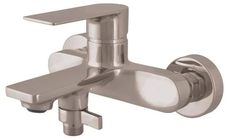 RAV Slezák NL154.5MGL - Miscelatore per vasca NIL, grigio lucido