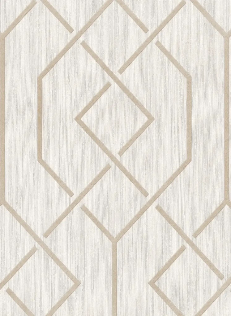 Coordonne Tapete Trellis - Cotton