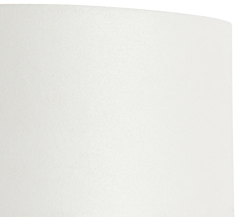 Lampada da parete per esterni bianca con LED 4 luci IP54 - Silly
