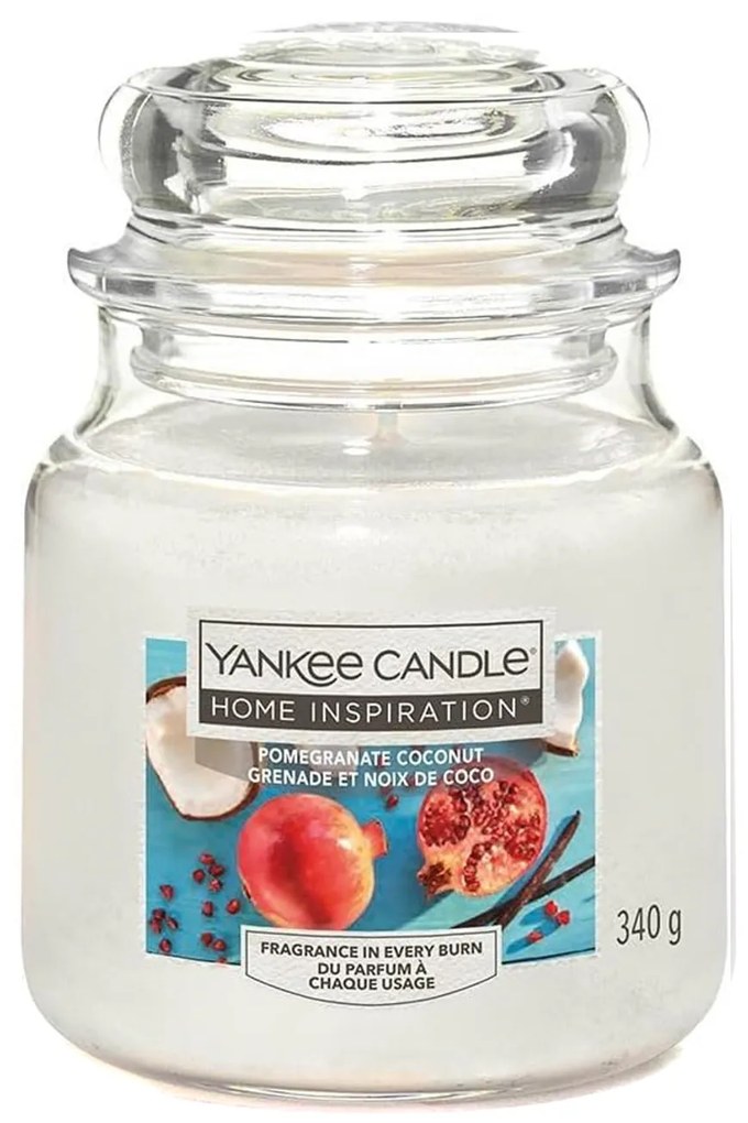 Pomegranade Coconut, candela in giara media Yankee Candle