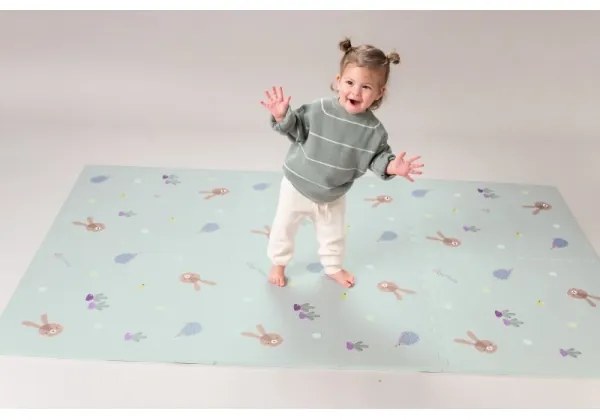 Taf Toys - Tappeto da gioco per bambini XL Puzzle Giardino