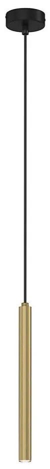 Lampadario a sospensione con filo YORU 1xG9/8W/230V 30 cm ottone