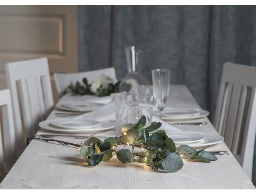 Decorazione luminosa a LED verde, lunghezza 90 cm Eucalyptus - Star Trading