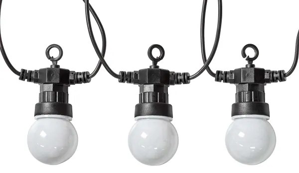 Nedis WIFILP03C20 - Catena decorativa LED RGB 20xLED/8 funzioni 13m IP65 Wi-Fi Tuya