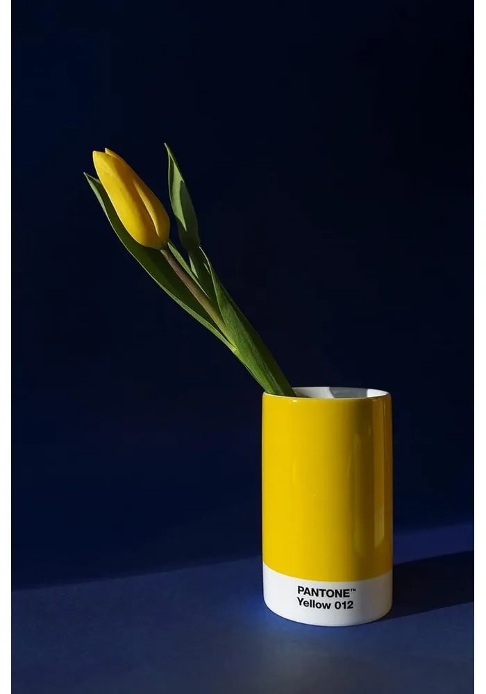 Organizer in ceramica per la cancelleria Yellow 012 - Pantone