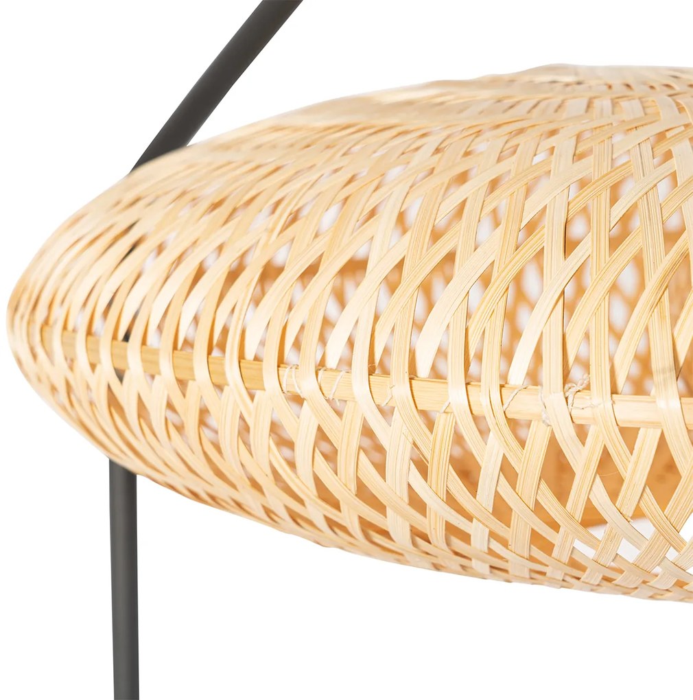 Lampada da terra orientale in bambù - Ostrava