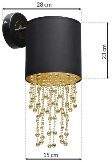 Applique ALMERIA 1xE27/60W/230V