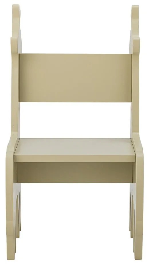 Sedia per bambini beige Ibber – Bloomingville Mini