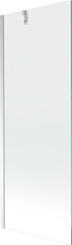 Mexen Next paratia per vasca da bagno 1 anta 70 x 150 cm, trasparente, cromo - 895-070-000-00-00-01