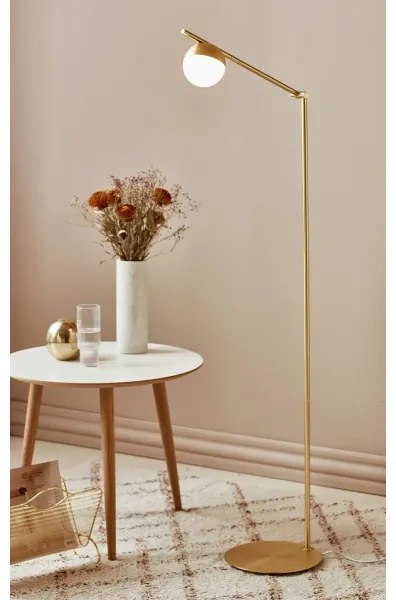 Nordlux - Lampada da terra CONTINA 1xG9/5W/230V in ottone