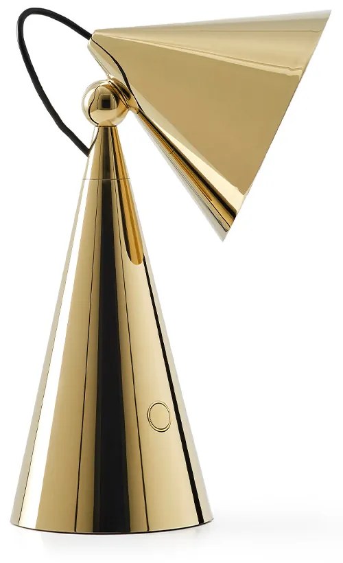 Tom Dixon - Pose Portable Lampada da Tavolo Gold Tom Dixon