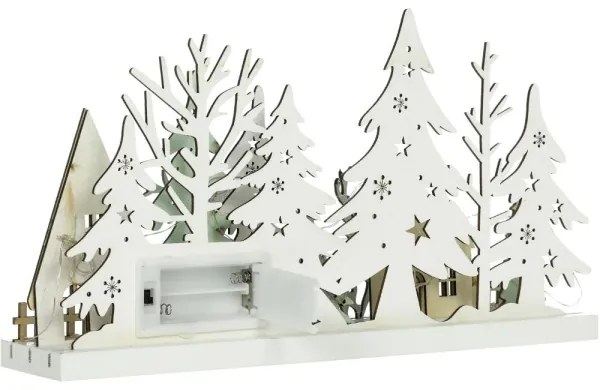 Retlux - Decorazione natalizia LED LED/3xAAA/bianco caldo foresta