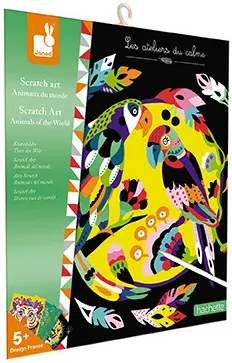 Scratch art - Animali del mondo