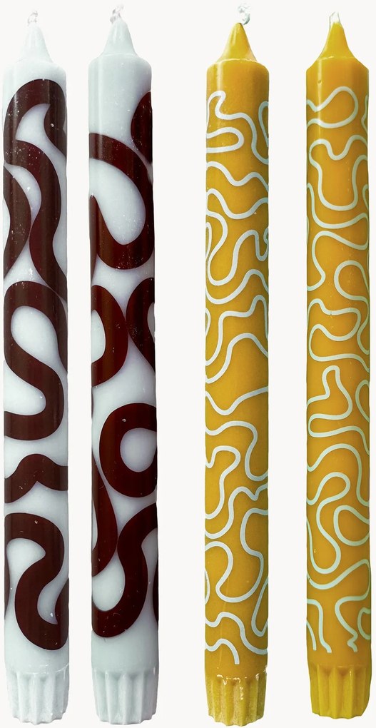 Set di 4 candele da tavolo New Ones