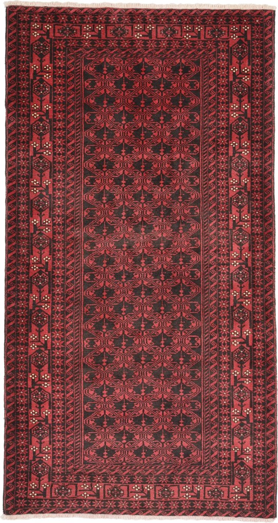 Kurdi Tappeto 220 x 120 (Iran) Annodato A Mano